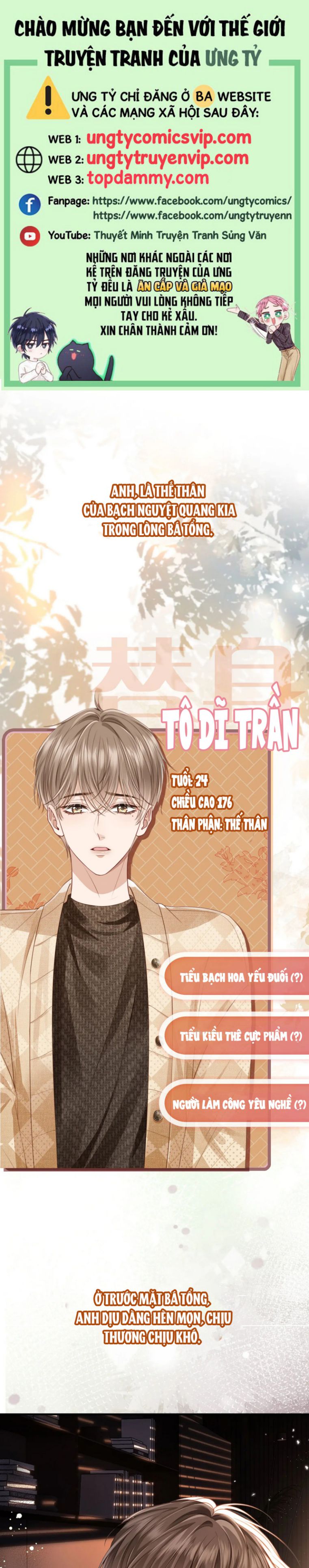 Bạch Nguyệt Quang Hắn Yêu Thế Thân Rồi Sao?! Chap 0 - Next Ngoại truyện 2