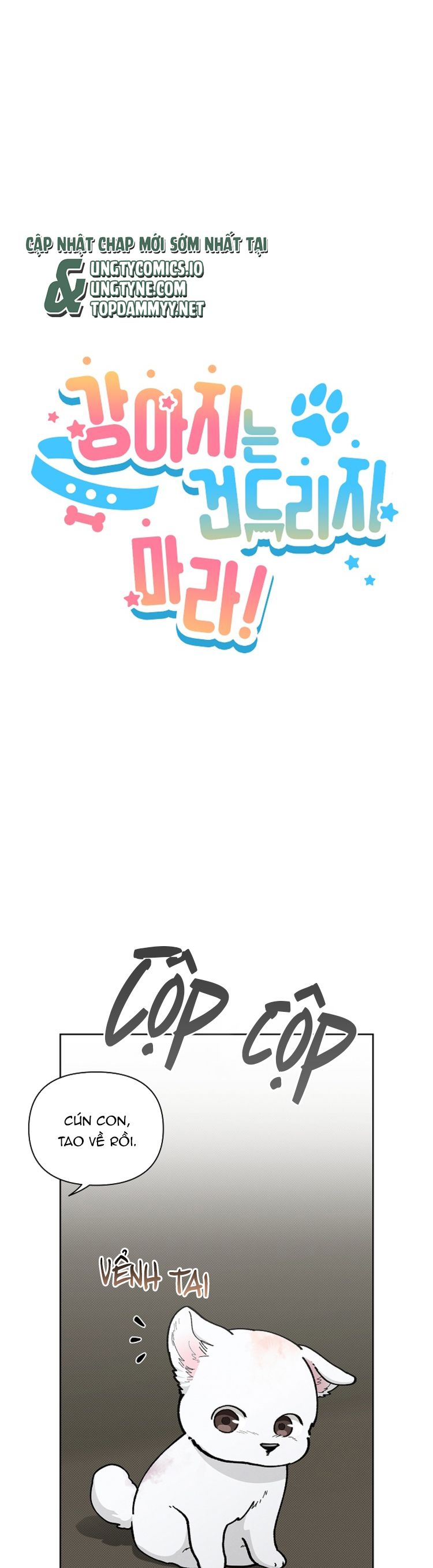 ĐỪNG CHẠM VÀO CÚN CON CỦA TÔI Chap 12 - Trang 4