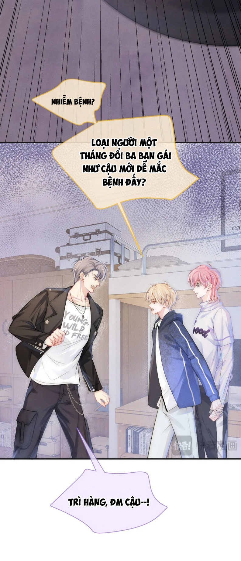 Bị Ép Xuyên Vào Phó Bản Dính Lấy Nhau Cùng Các Bạn Cùng Phòng Chap 1 - Next Chap 2