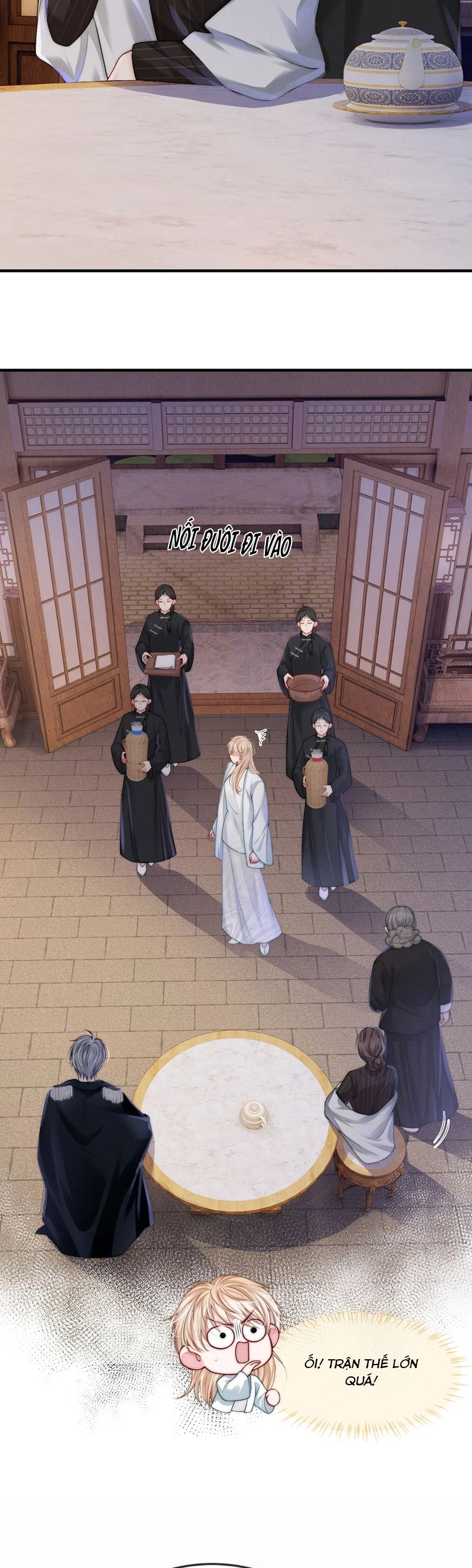 Bị Ép Xuyên Vào Phó Bản Dính Lấy Nhau Cùng Các Bạn Cùng Phòng Chap 8 - Trang 4