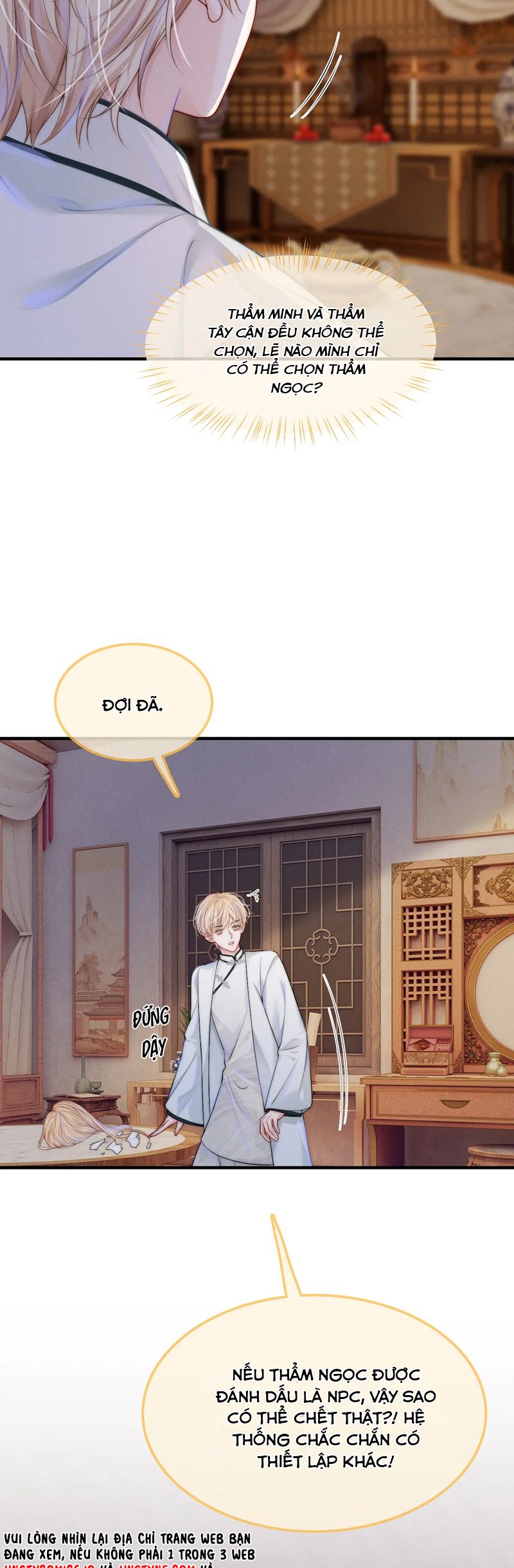 Bị Ép Xuyên Vào Phó Bản Dính Lấy Nhau Cùng Các Bạn Cùng Phòng Chap 9 - Trang 4