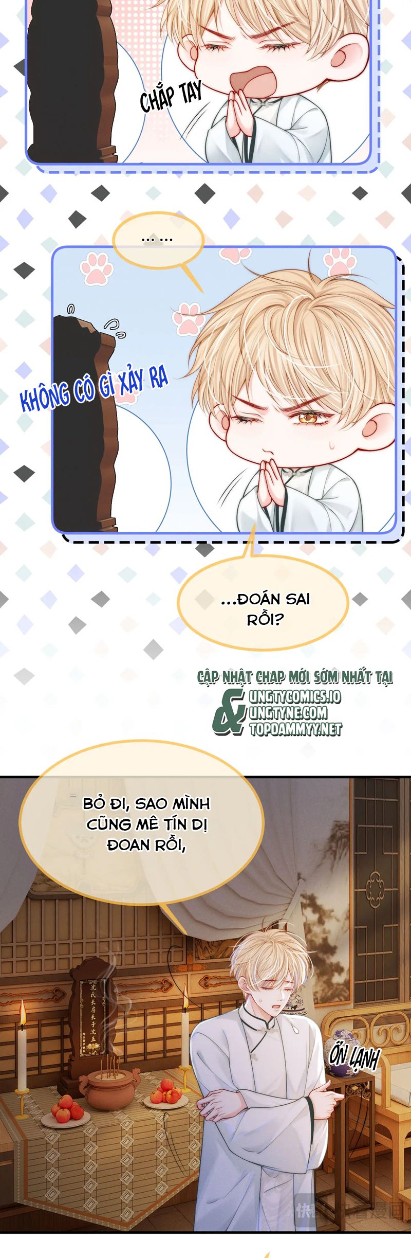 Bị Ép Xuyên Vào Phó Bản Dính Lấy Nhau Cùng Các Bạn Cùng Phòng Chap 9 - Trang 4