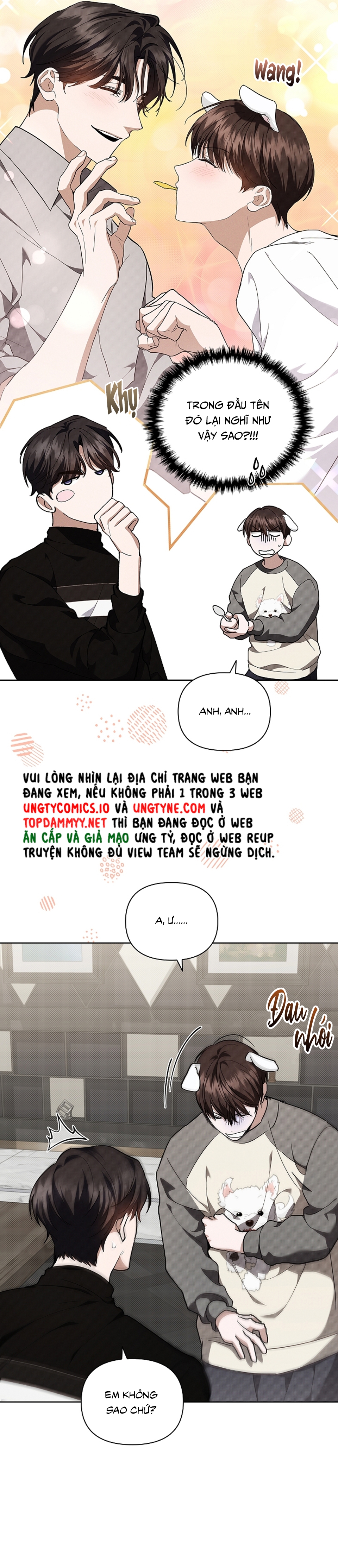 ĐỪNG CHẠM VÀO CÚN CON CỦA TÔI Chap 17 - Trang 4