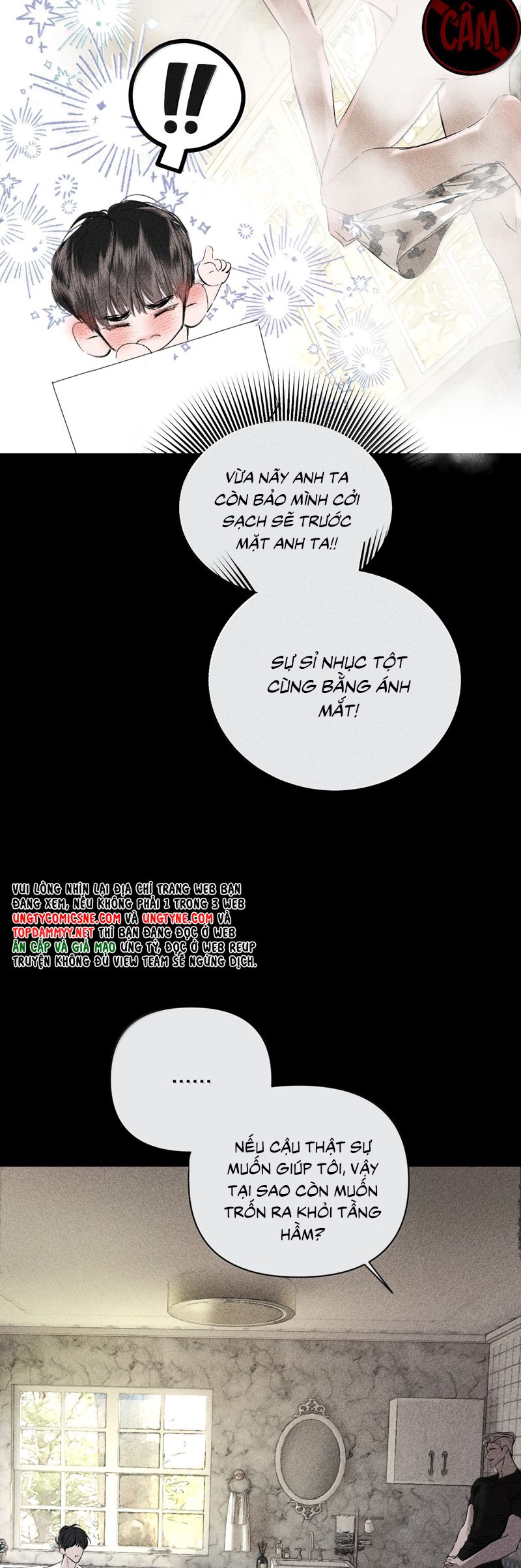 Chạy Trốn Khỏi Tầng Hầm Chap 13 - Trang 4