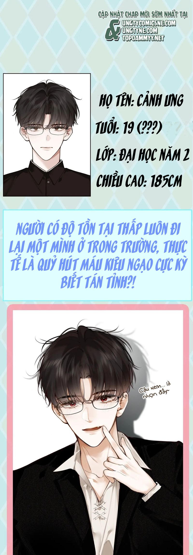 Tiếp Xúc Nguy Hiểm Giới thiệu nhân vật - Next Ngoại truyện 1