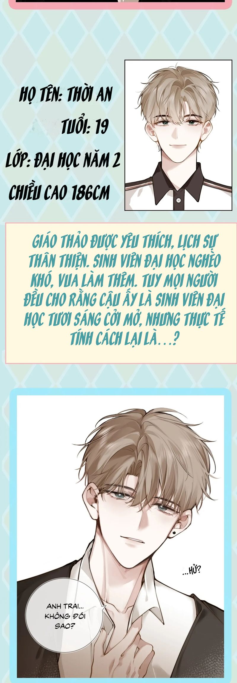 Tiếp Xúc Nguy Hiểm Giới thiệu nhân vật - Next Ngoại truyện 1