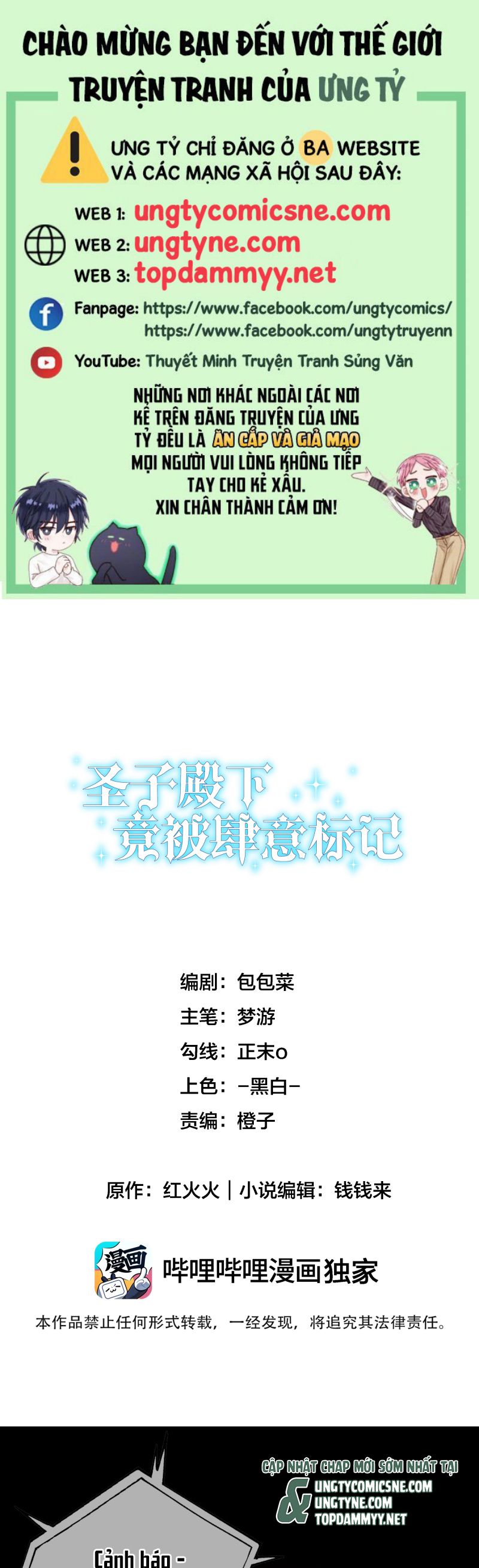 Thánh Tử Điện Hạ Lại Bị Tùy Ý Đánh Dấu Chap 1 - Trang 2