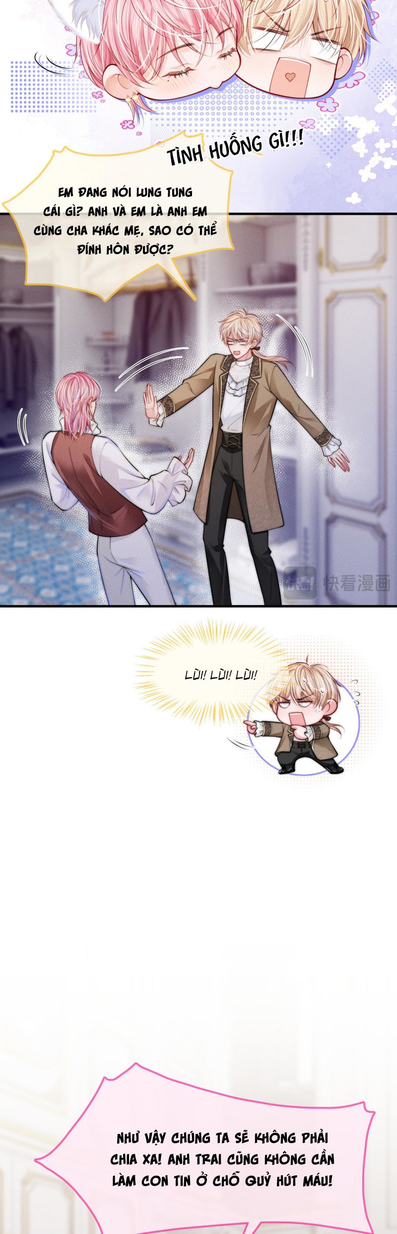 Bị Ép Xuyên Vào Phó Bản Dính Lấy Nhau Cùng Các Bạn Cùng Phòng Chap 28 - Trang 4