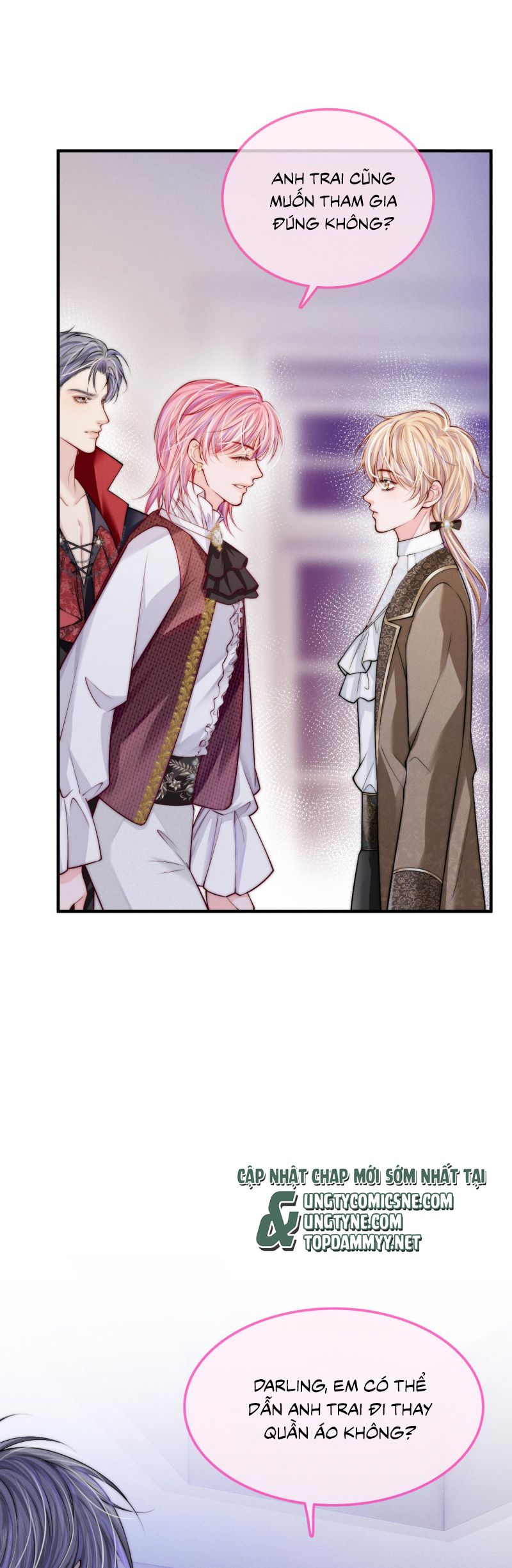 Bị Ép Xuyên Vào Phó Bản Dính Lấy Nhau Cùng Các Bạn Cùng Phòng Chap 28 - Trang 4