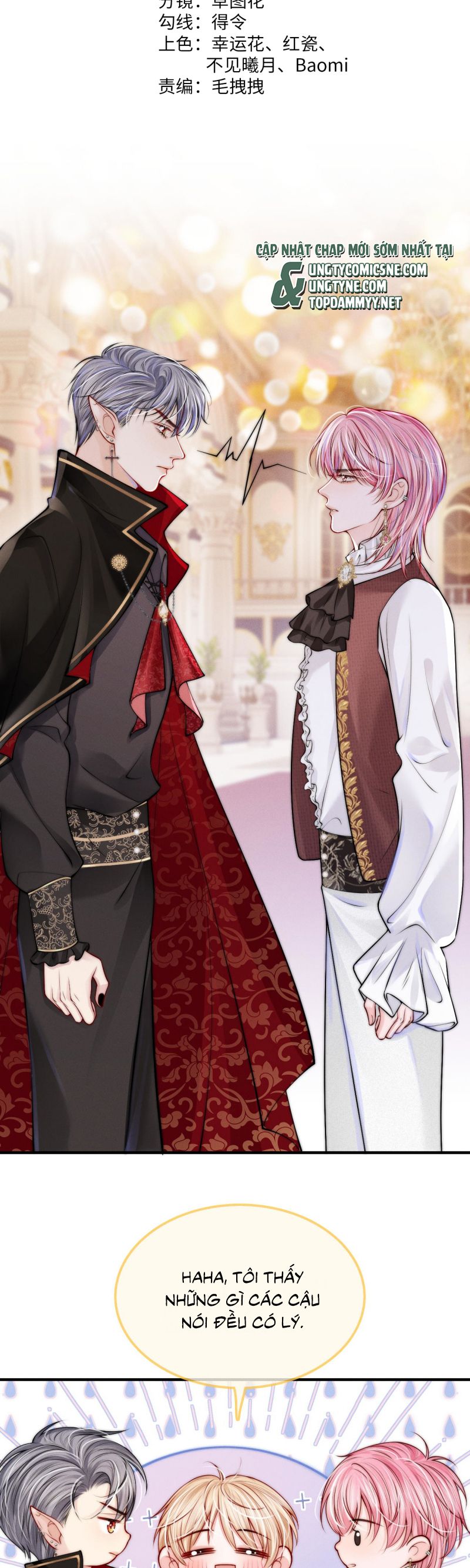 Bị Ép Xuyên Vào Phó Bản Dính Lấy Nhau Cùng Các Bạn Cùng Phòng Chap 31 - Trang 3