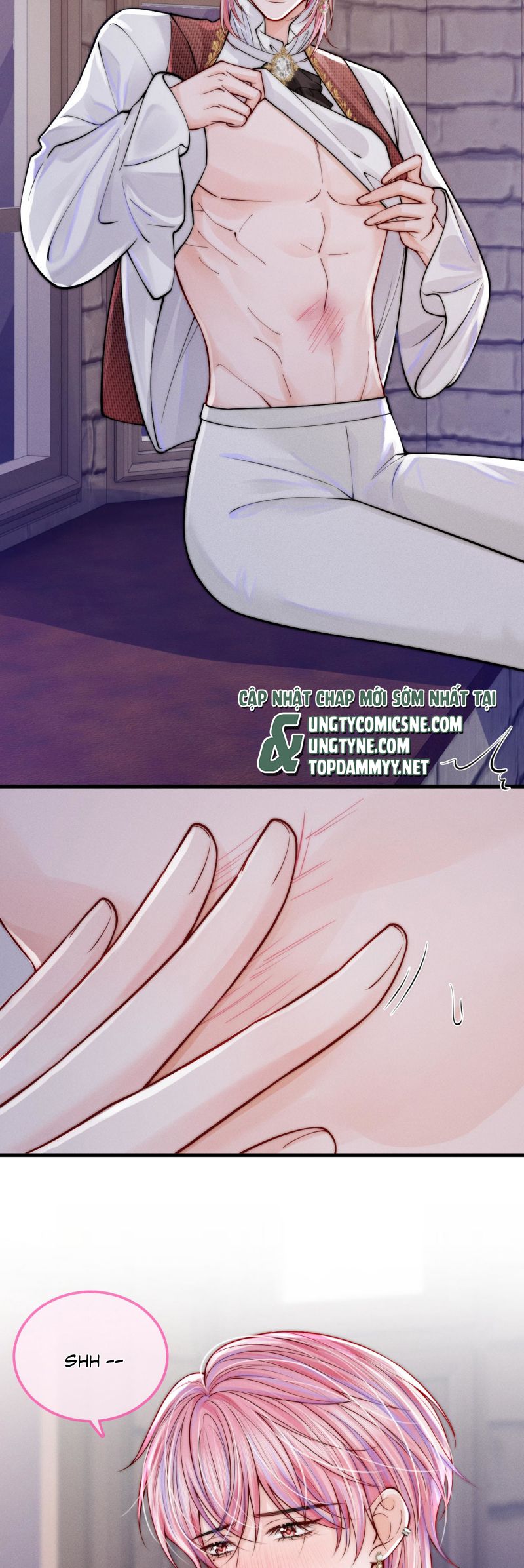 Bị Ép Xuyên Vào Phó Bản Dính Lấy Nhau Cùng Các Bạn Cùng Phòng Chap 34 - Trang 3