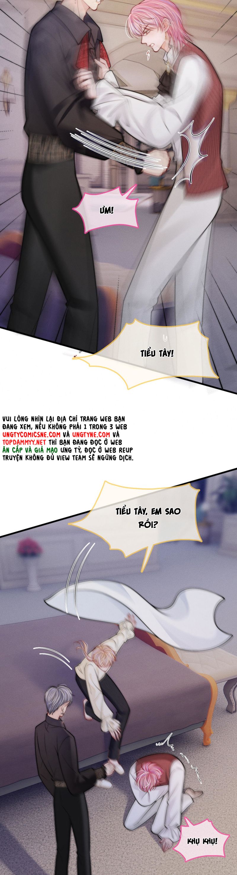 Bị Ép Xuyên Vào Phó Bản Dính Lấy Nhau Cùng Các Bạn Cùng Phòng Chap 34 - Trang 3