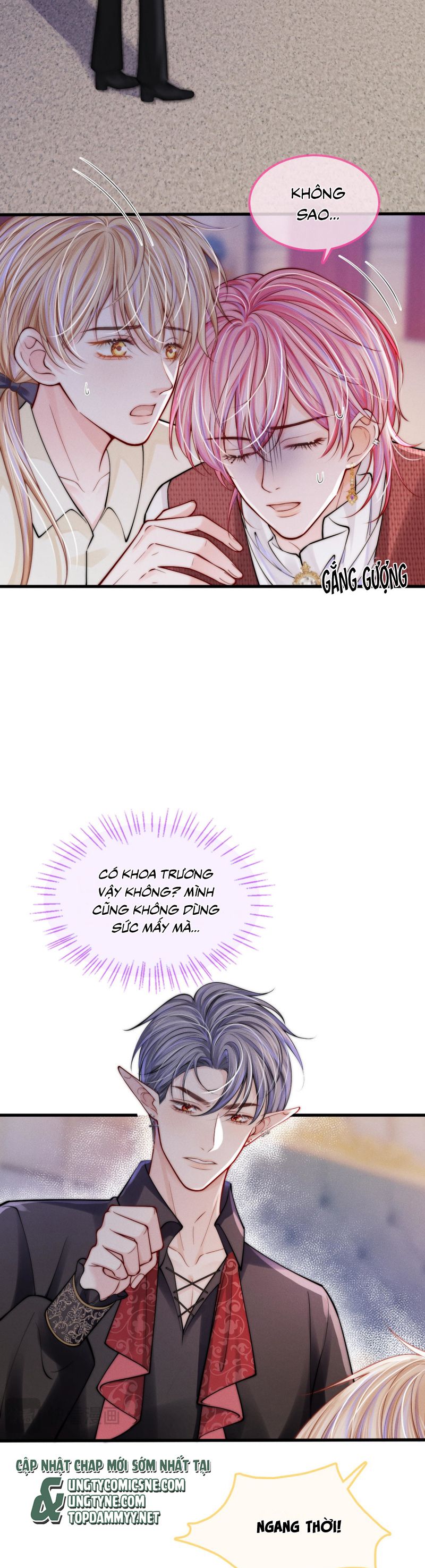 Bị Ép Xuyên Vào Phó Bản Dính Lấy Nhau Cùng Các Bạn Cùng Phòng Chap 34 - Trang 3