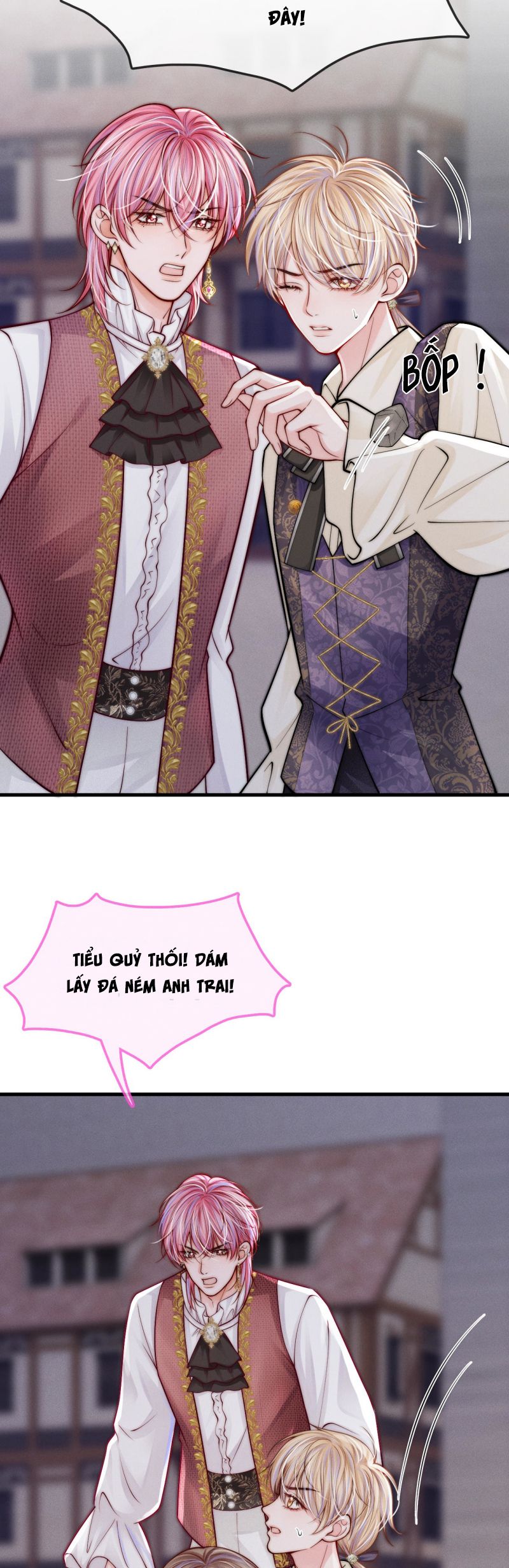Bị Ép Xuyên Vào Phó Bản Dính Lấy Nhau Cùng Các Bạn Cùng Phòng Chap 35 - Trang 3