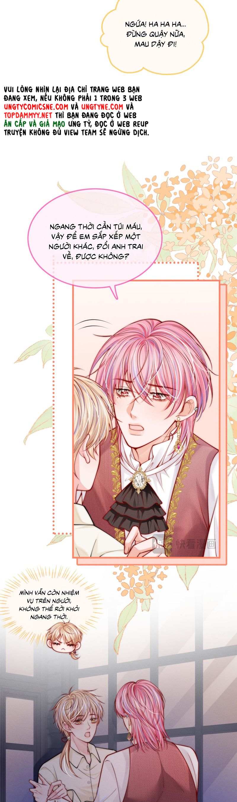 Bị Ép Xuyên Vào Phó Bản Dính Lấy Nhau Cùng Các Bạn Cùng Phòng Chap 35 - Trang 3