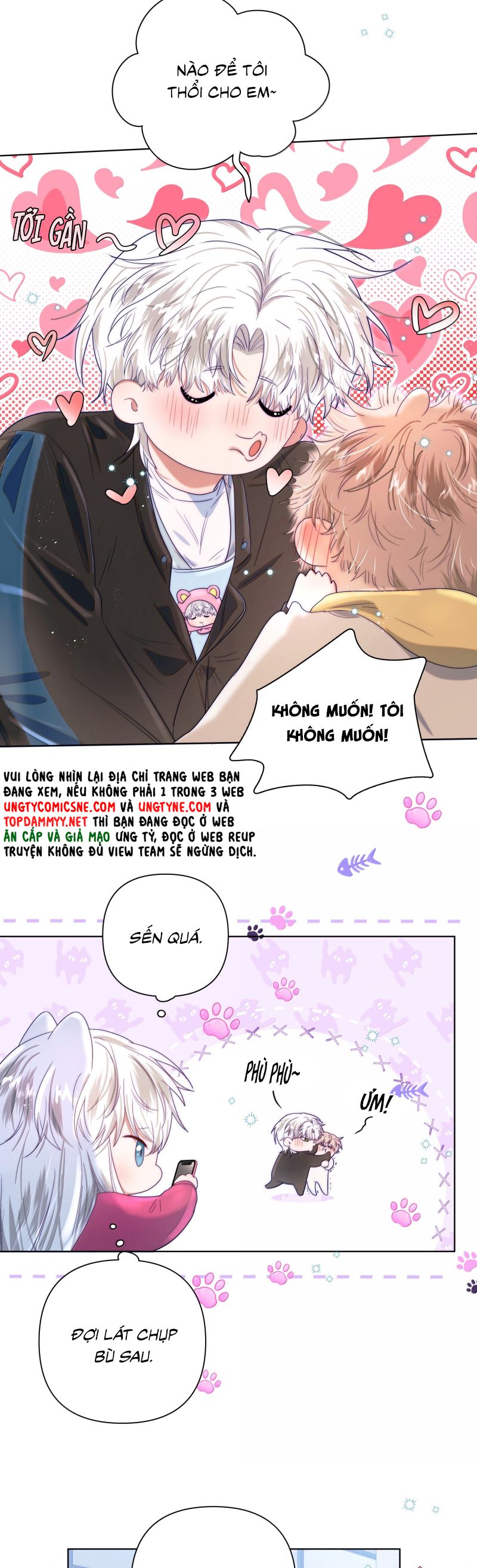 Sống Chung Cùng Kẻ Địch Trời Sinh Chapter 23 PN Đêm hội lồng đèn vui vẻ~ - Trang 4