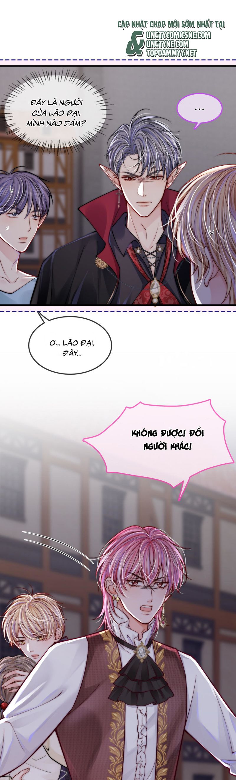 Bị Ép Xuyên Vào Phó Bản Dính Lấy Nhau Cùng Các Bạn Cùng Phòng Chap 36 - Trang 3