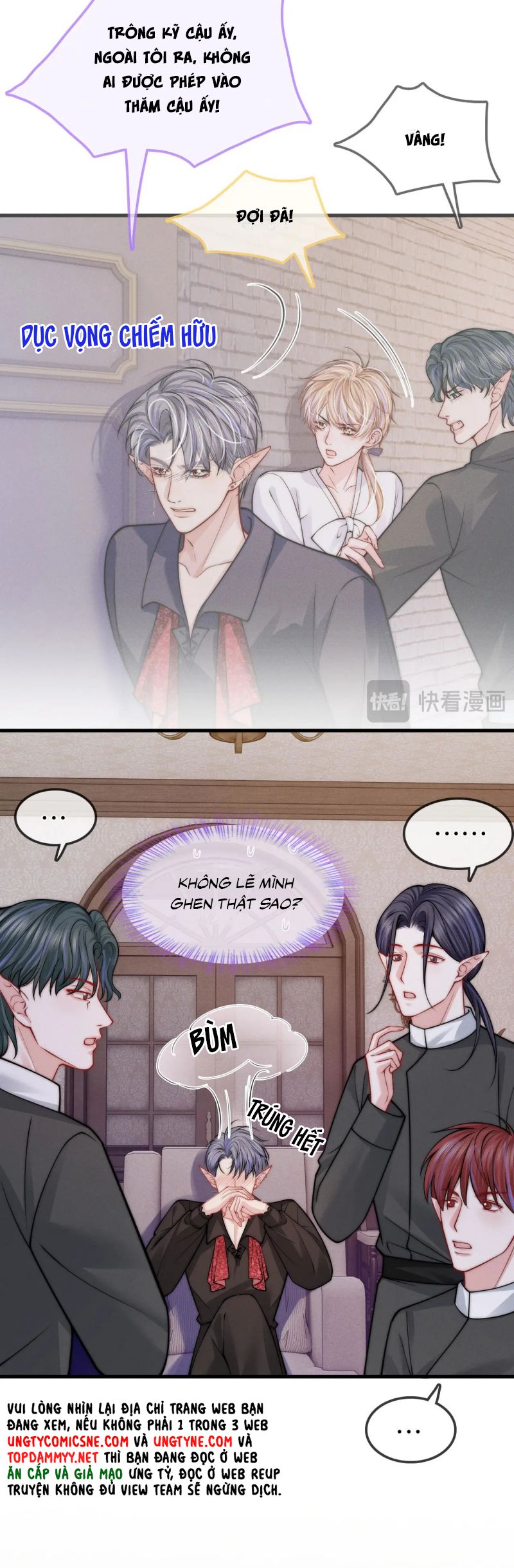 Bị Ép Xuyên Vào Phó Bản Dính Lấy Nhau Cùng Các Bạn Cùng Phòng Chap 44 - Trang 2