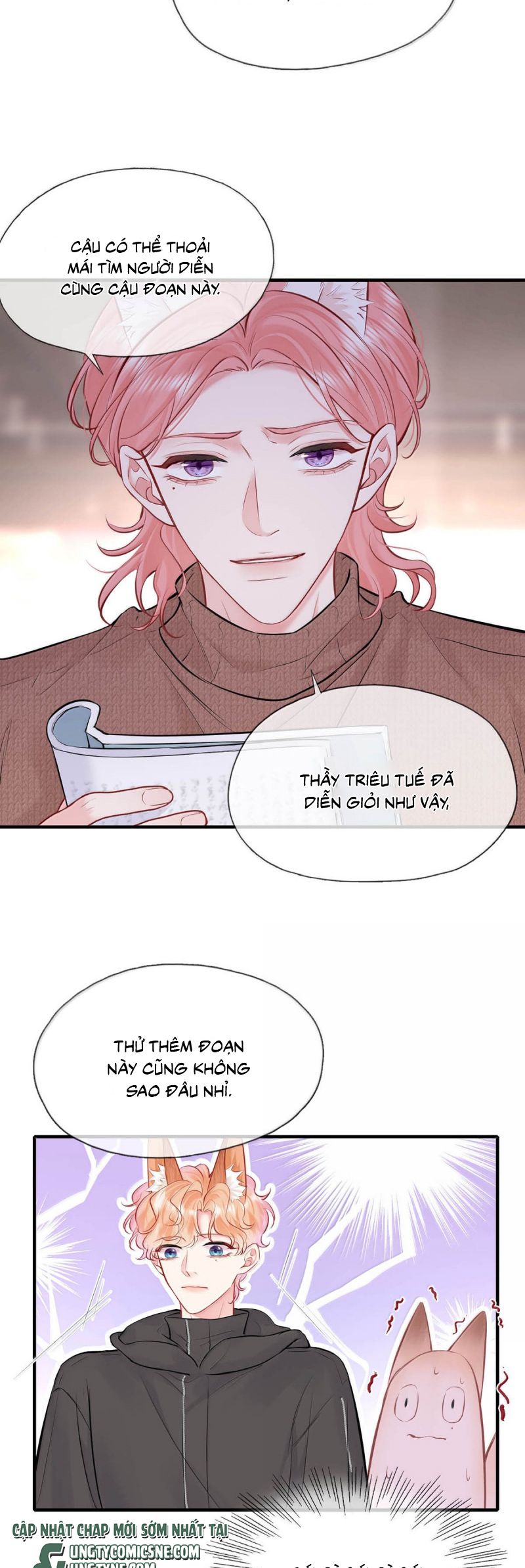 Công Lược Đối Tượng! Hình Tượng Của Cậu Sập Rồi! Chap 40 - Trang 4