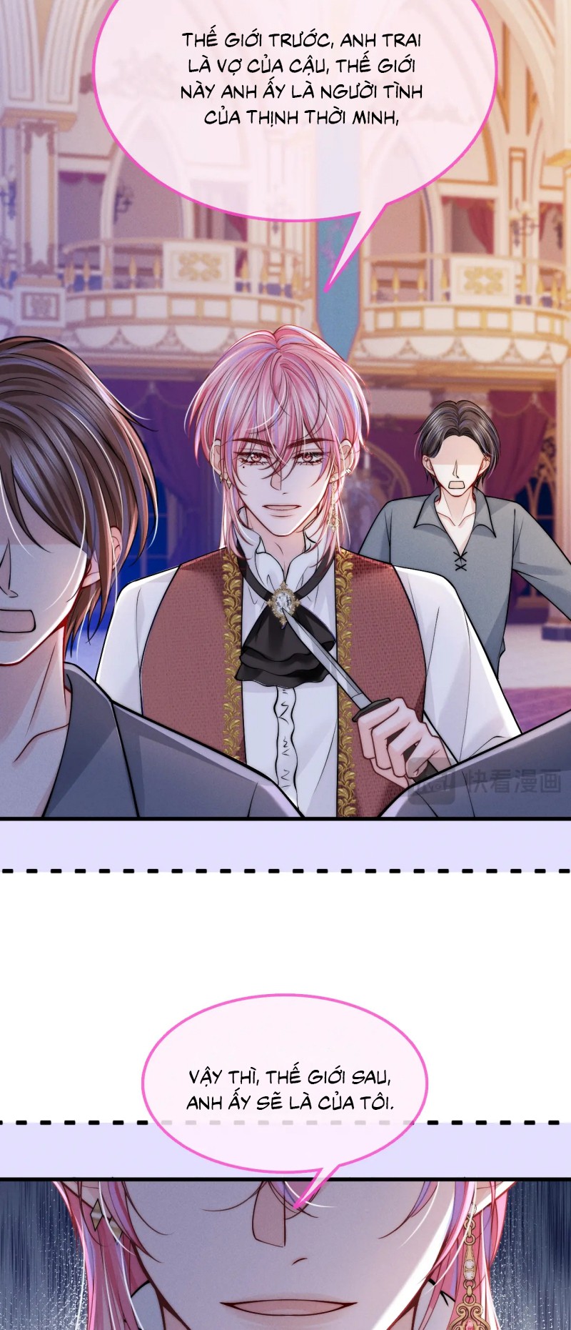 Bị Ép Xuyên Vào Phó Bản Dính Lấy Nhau Cùng Các Bạn Cùng Phòng Chap 53 - Trang 2