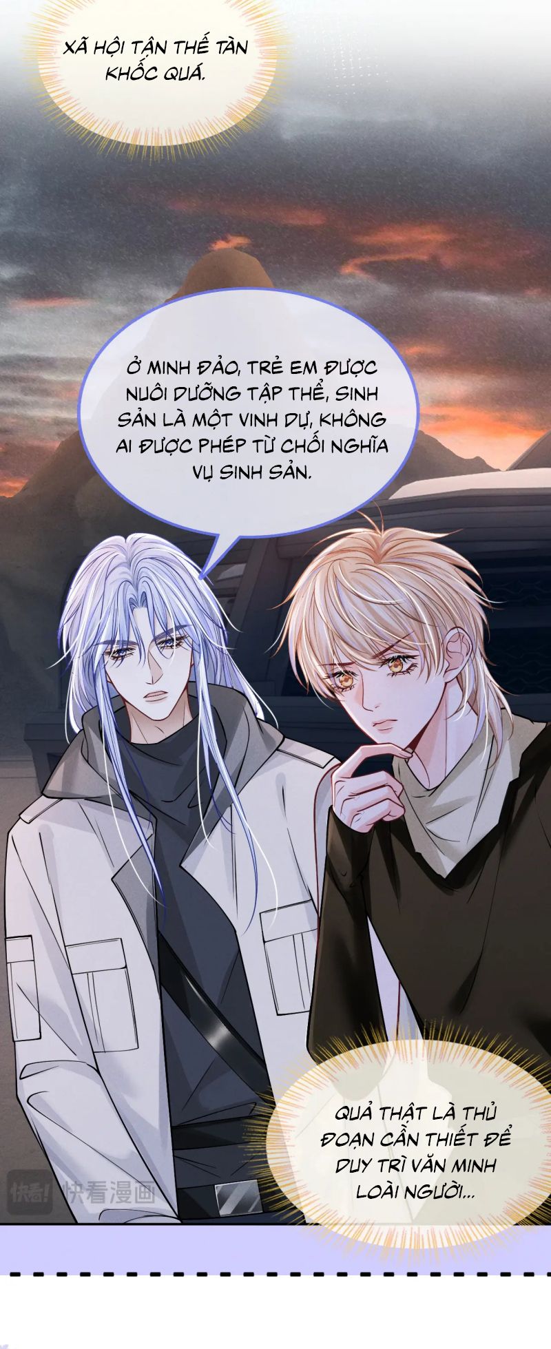 Bị Ép Xuyên Vào Phó Bản Dính Lấy Nhau Cùng Các Bạn Cùng Phòng Chap 55 - Trang 2