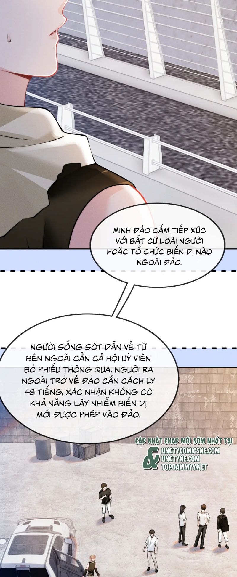 Bị Ép Xuyên Vào Phó Bản Dính Lấy Nhau Cùng Các Bạn Cùng Phòng Chap 55 - Trang 2