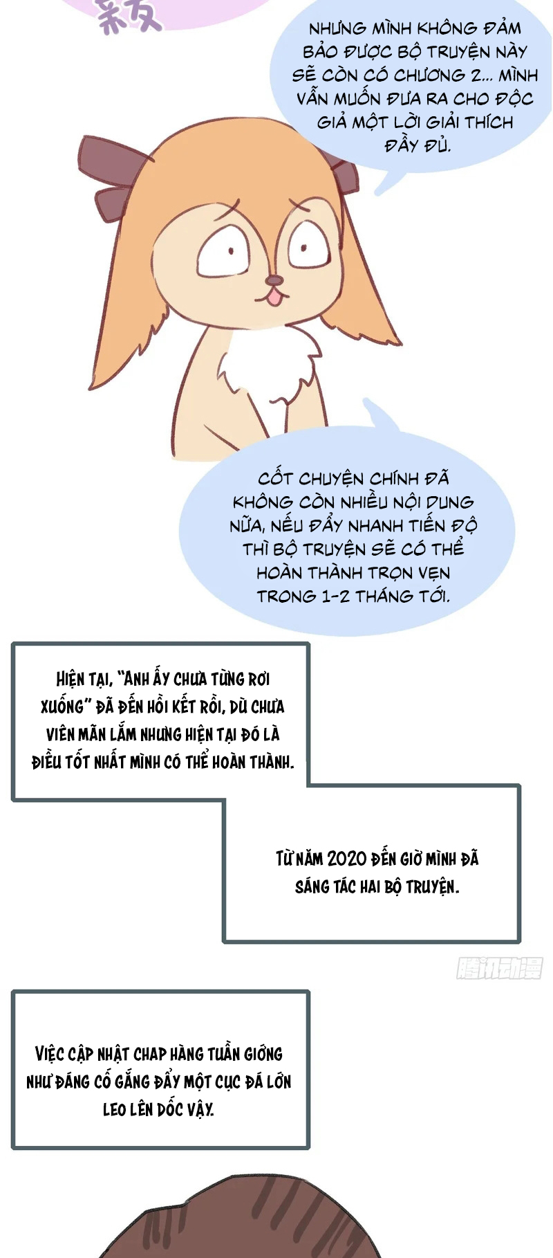 Anh Ấy Chưa Từng Rơi Xuống Chap 153 : End - Trang 2